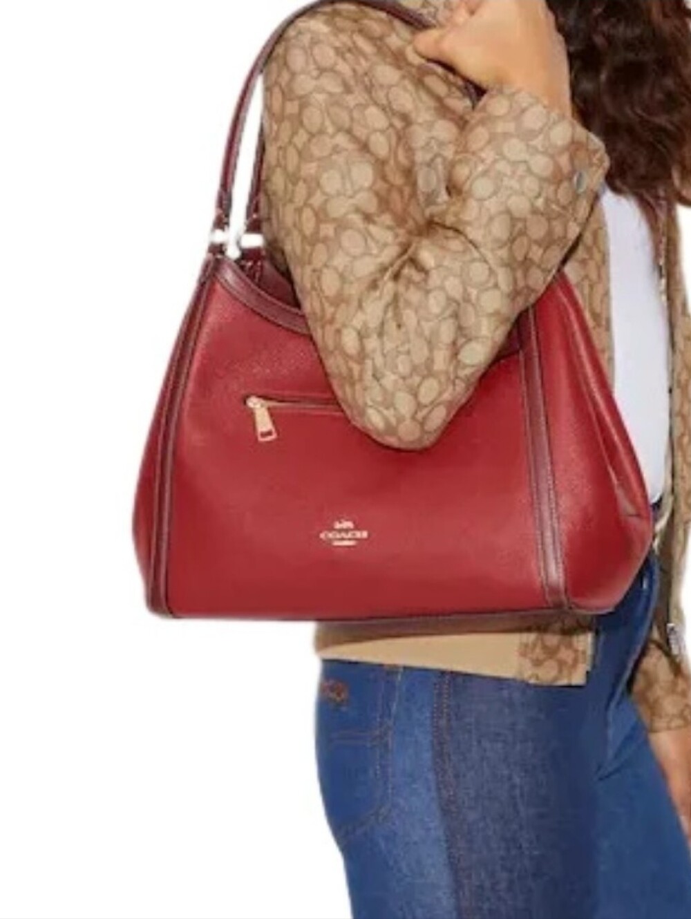 Coach Kristy Shoulder Bag In Colorblock Like New 2022 - Picture 9 of 9
